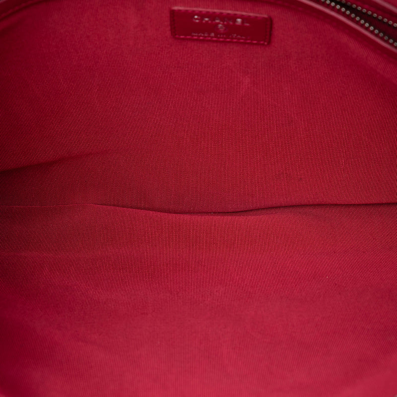 Large Aged Calfskin Gabrielle O Case Clutch - Image 4