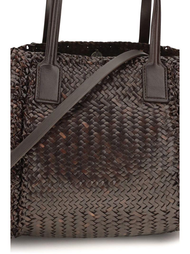 Dragon Diffusion Teresa Tote Bag — Brown Calf Leather Bos Taurus