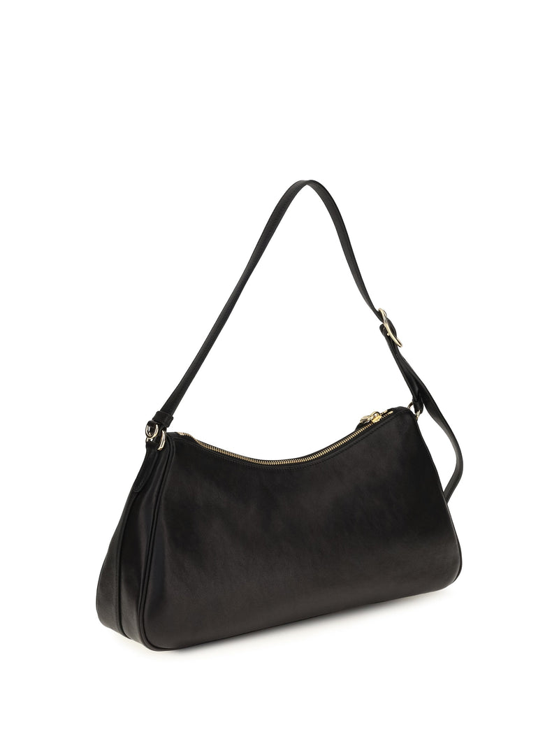 Prada Aimée Shoulder Bag — Black Lamb Ovis Aries