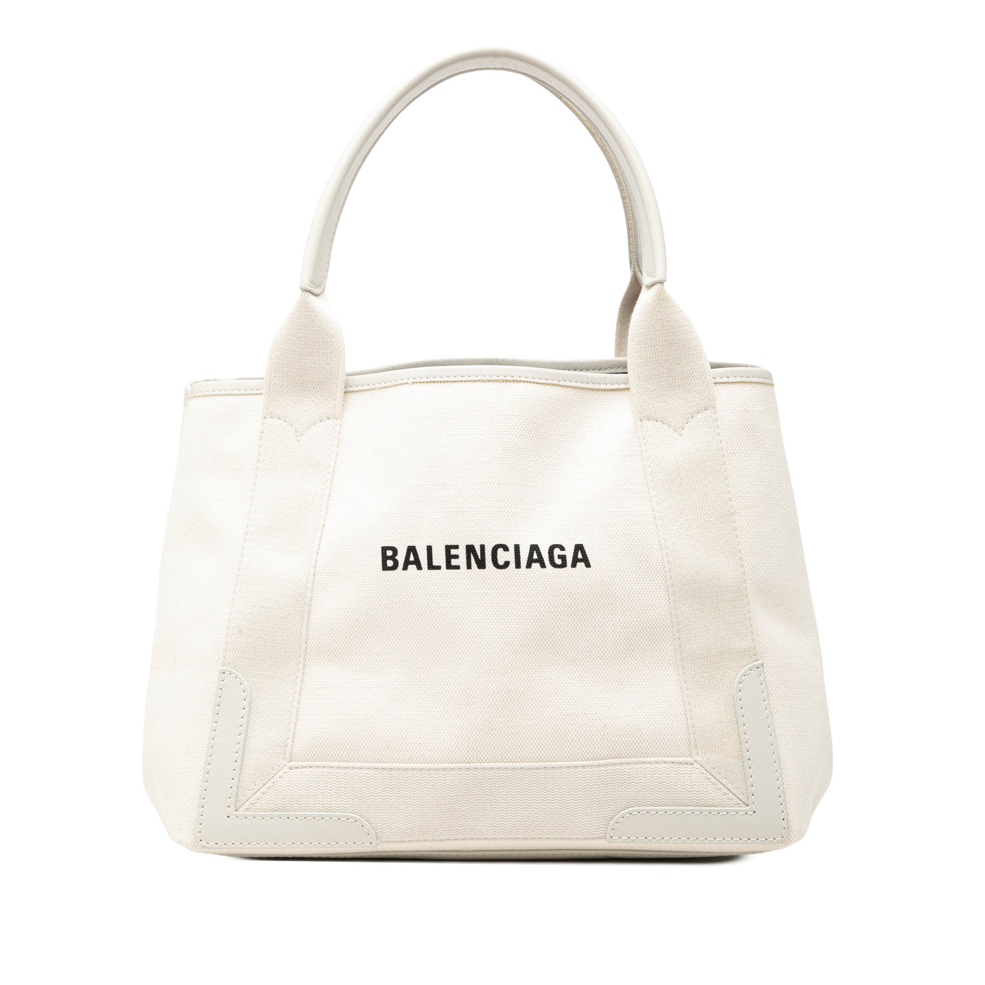 Canvas Navy Cabas Tote S - Image 1