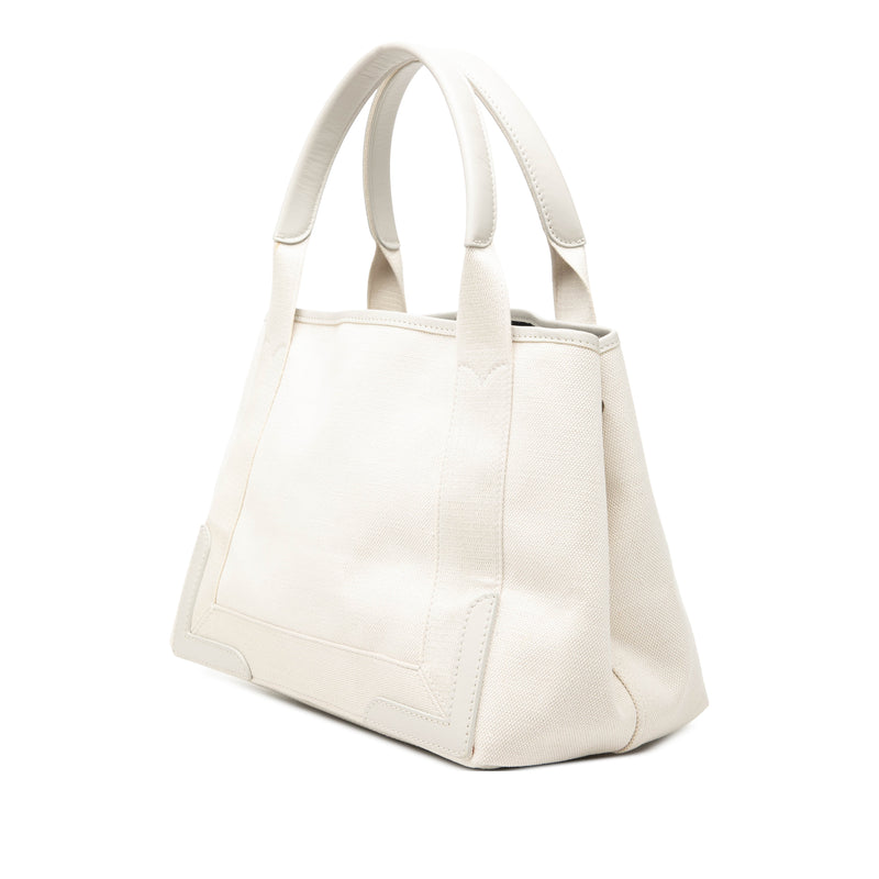 Canvas Navy Cabas Tote S - Image 2