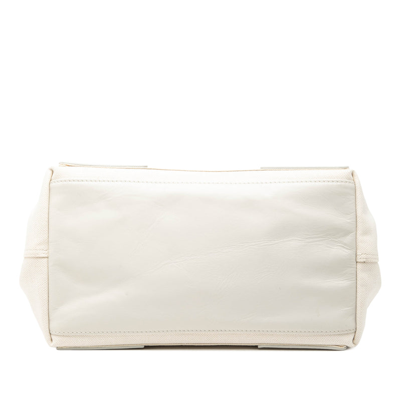 Canvas Navy Cabas Tote S - Image 3