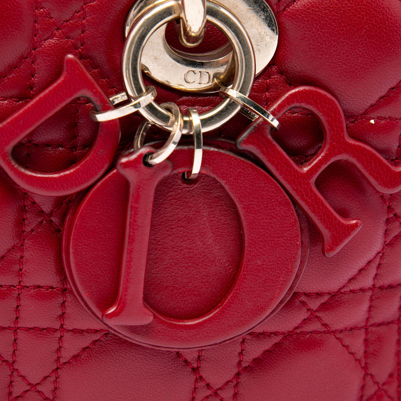 Medium Lambskin Cannage Lady D Joy - Image 6