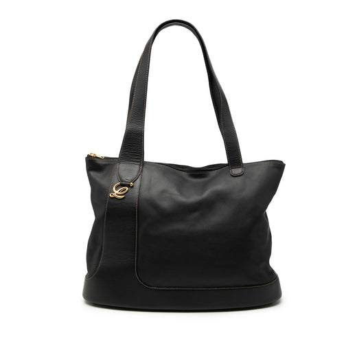 Leather Anagram Tote - Image 1