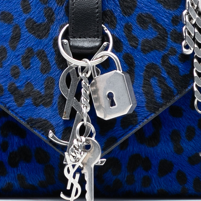 Pony Hair Leopard Print College Bag - Image 7