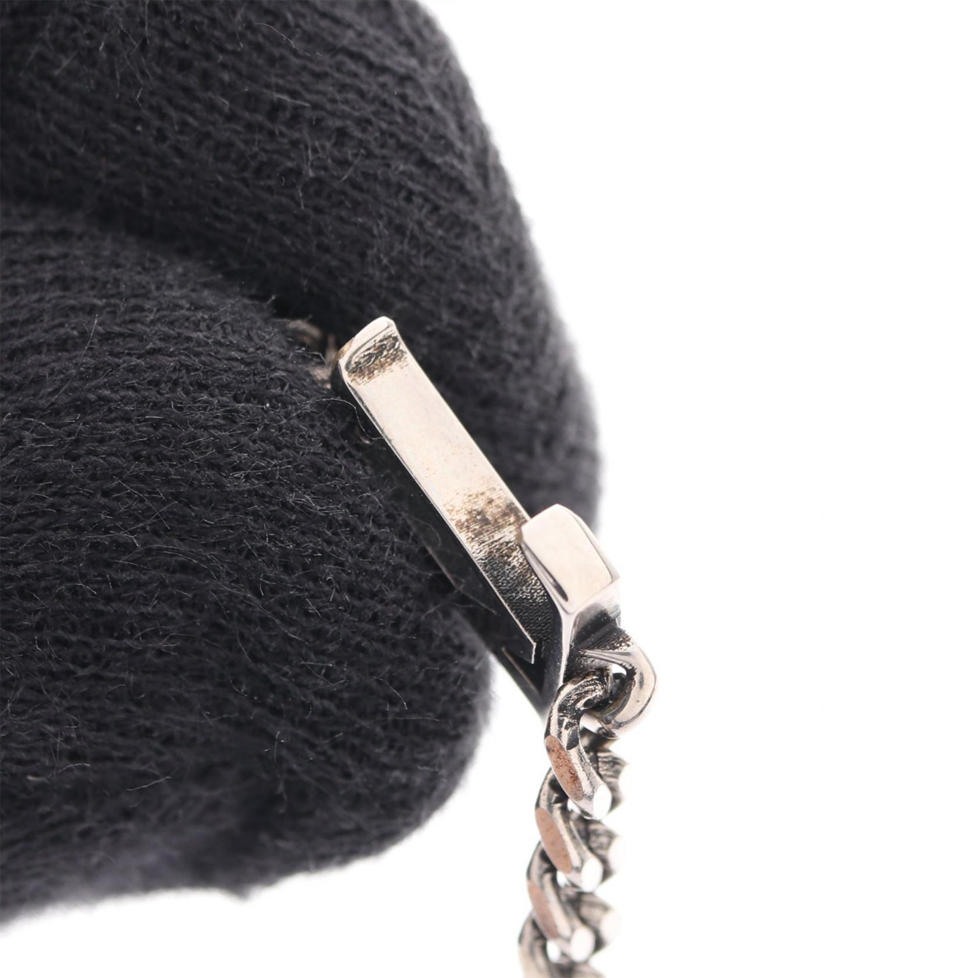 Palladium Plated LV Yours Chain Necklace - Image 4