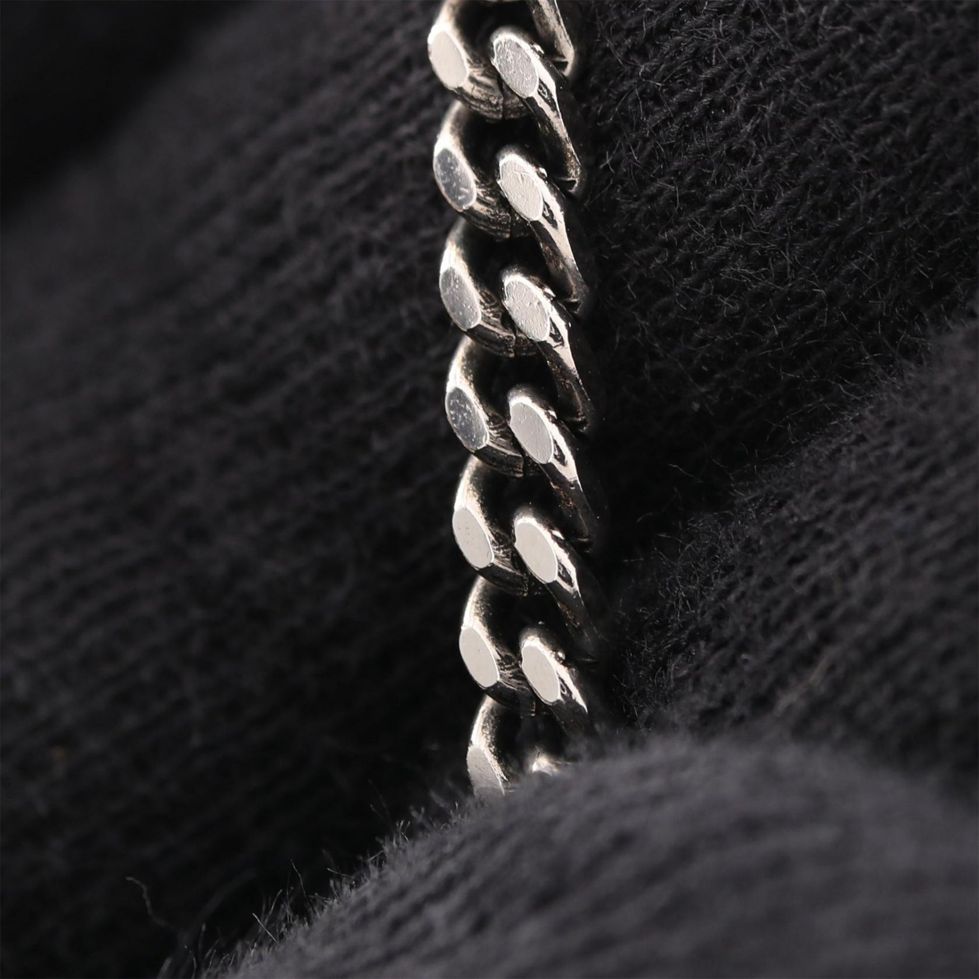 Palladium Plated LV Yours Chain Necklace - Image 6