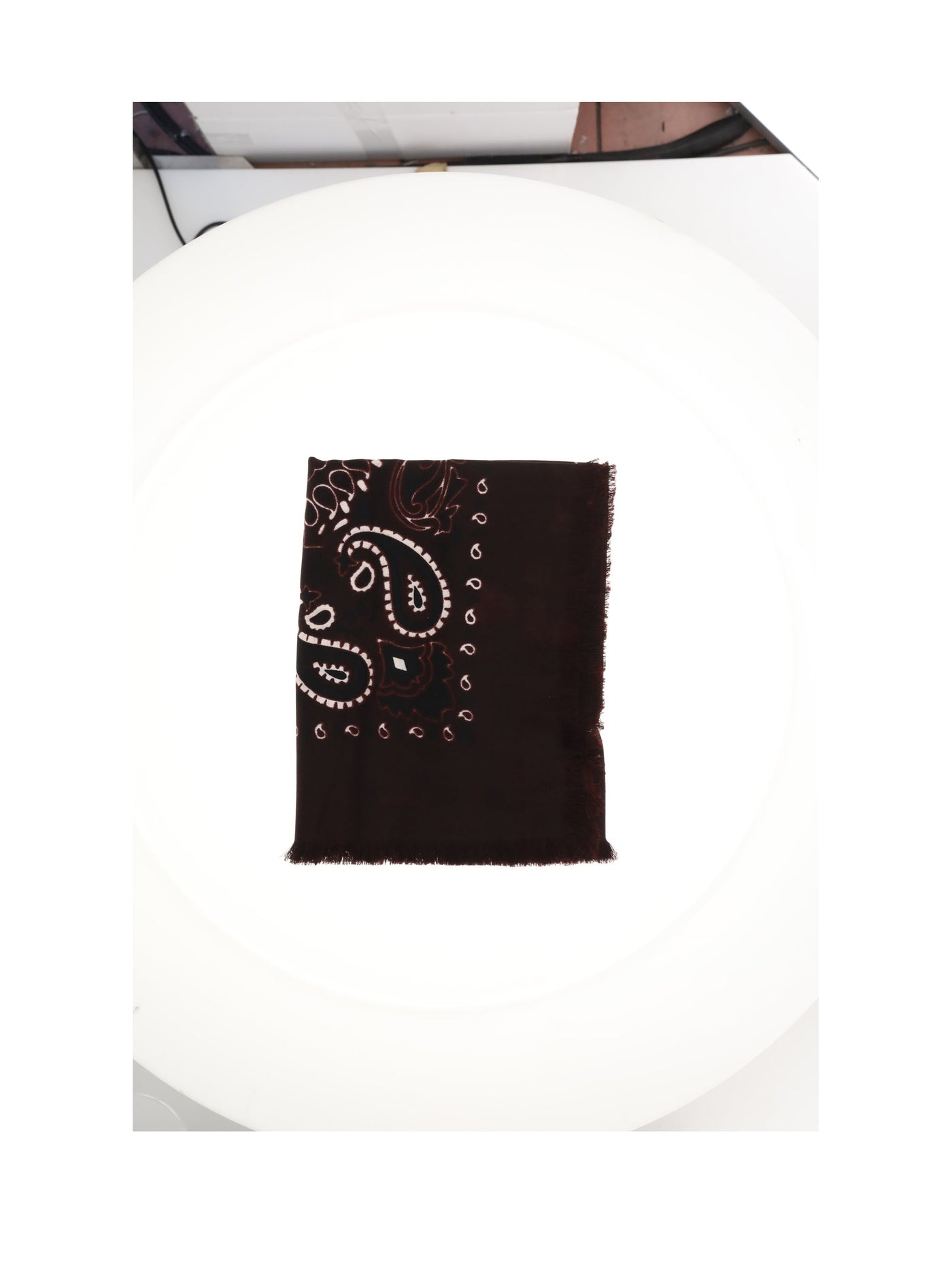 Destin Scarf — Black Wool Scarfs