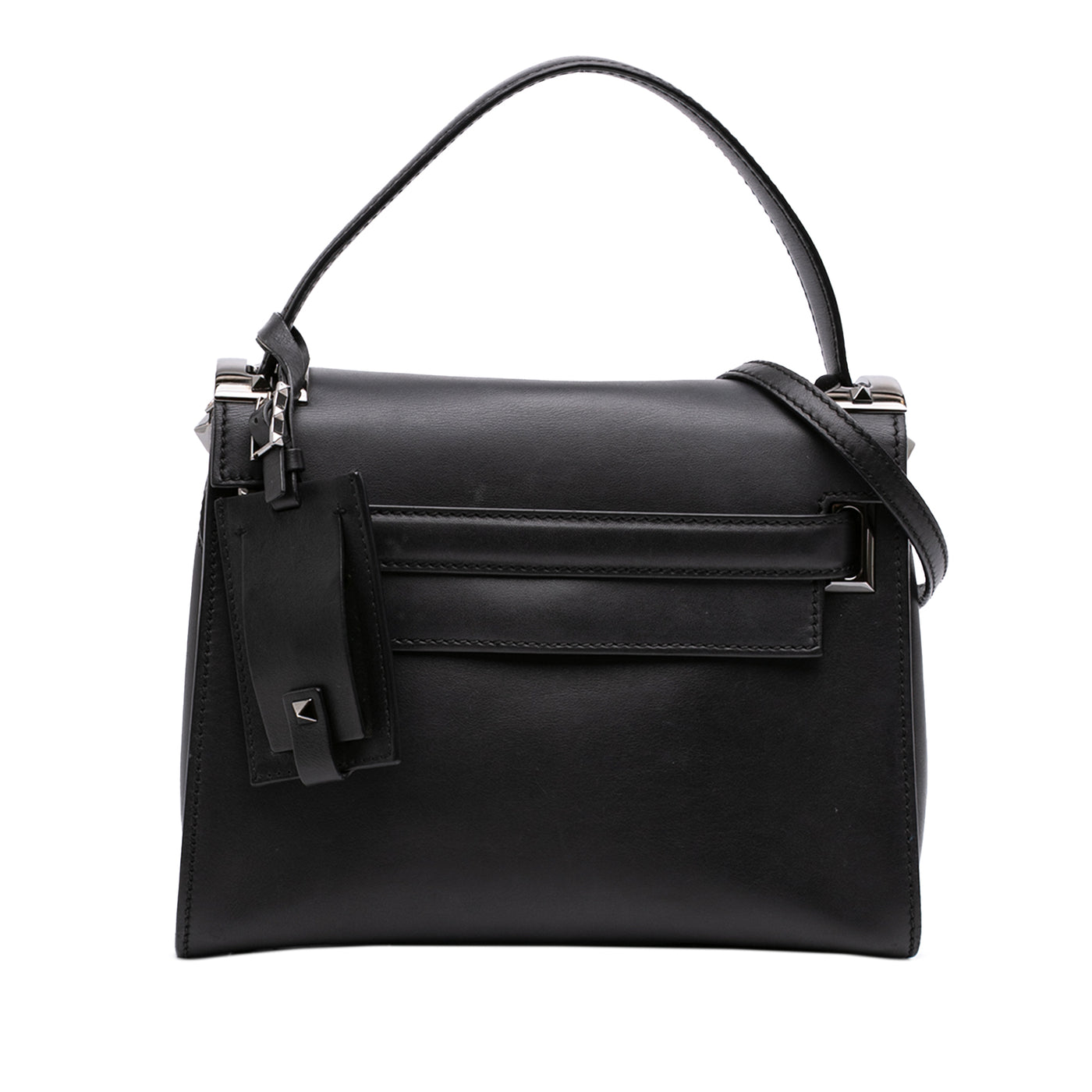 Small Leather My Rockstud Frame Satchel - Image 1