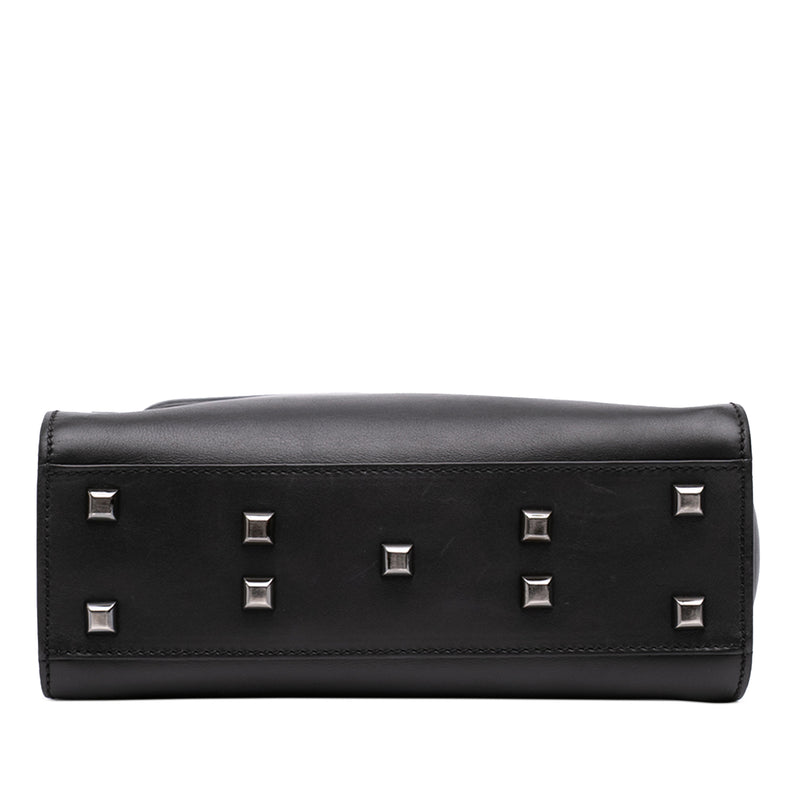 Small Leather My Rockstud Frame Satchel - Image 3