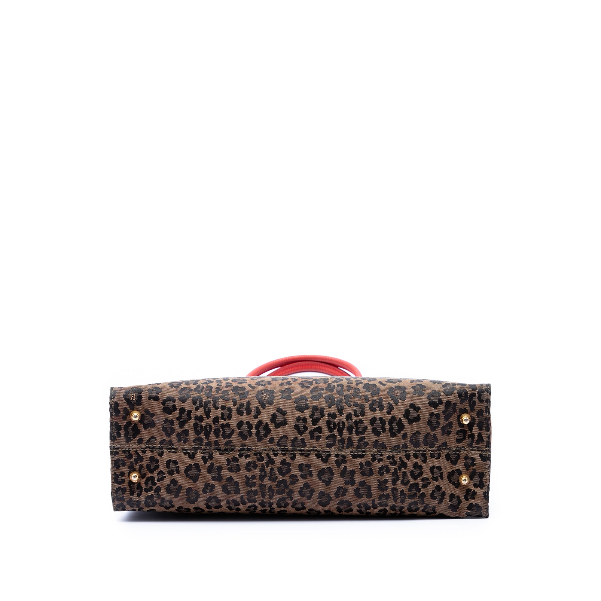 Leopard Print Canvas Tote - Image 3