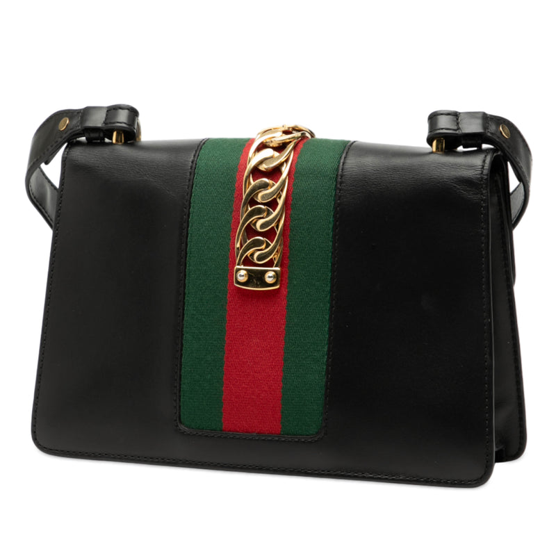 Small Calfskin Sylvie Web Satchel - Image 2