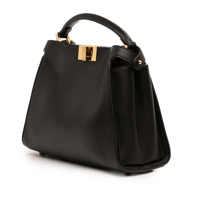 Medium Leather Peekaboo Iconic Essentially Satchel - Image 2
