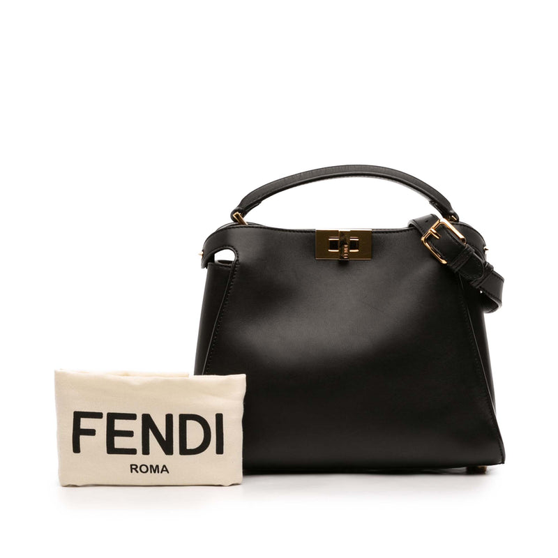 Medium Leather Peekaboo Iconic Essentially Satchel - Image 8
