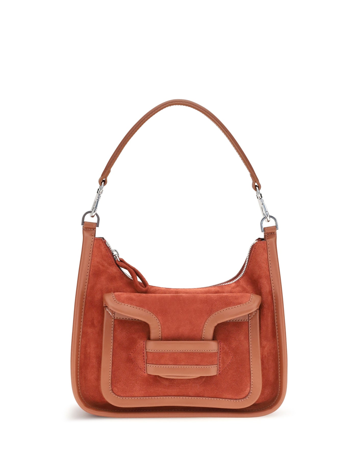 Pierre Hardy Shoulder Bag — Orange Calf Leather Bos Taurus