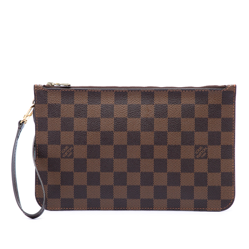 Damier Ebene Neverfull MM Pouch