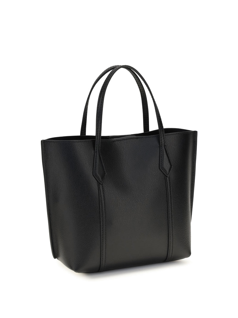 Tory Burch Tote Bag — Black Calf Leather