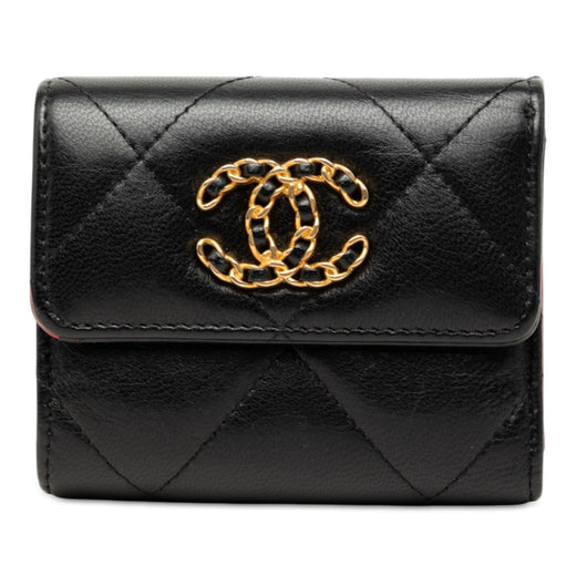 Quilted Lambskin 19 Flap Wallet - Image 1