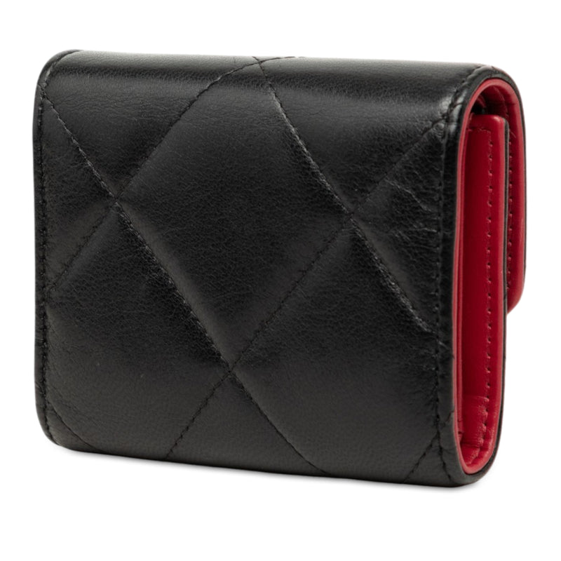 Quilted Lambskin 19 Flap Wallet - Image 2