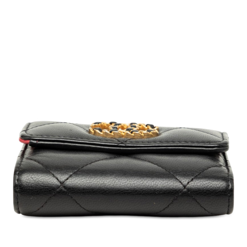 Quilted Lambskin 19 Flap Wallet - Image 3