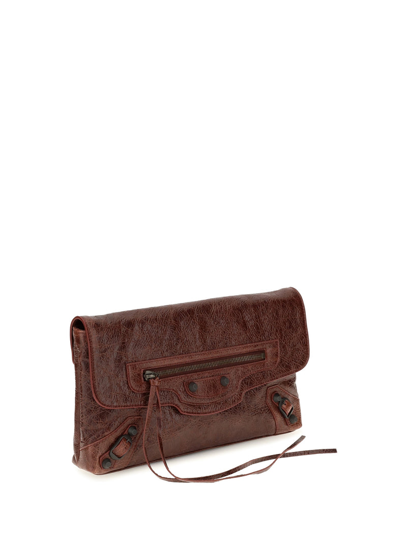 Balenciaga Clutch — Red Lambskin