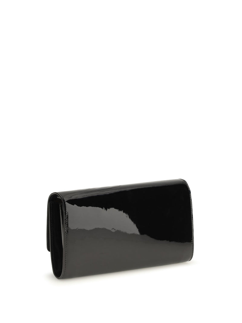 Christian Louboutin Bettina Wallet — Black Calf Leather Bos Taurus