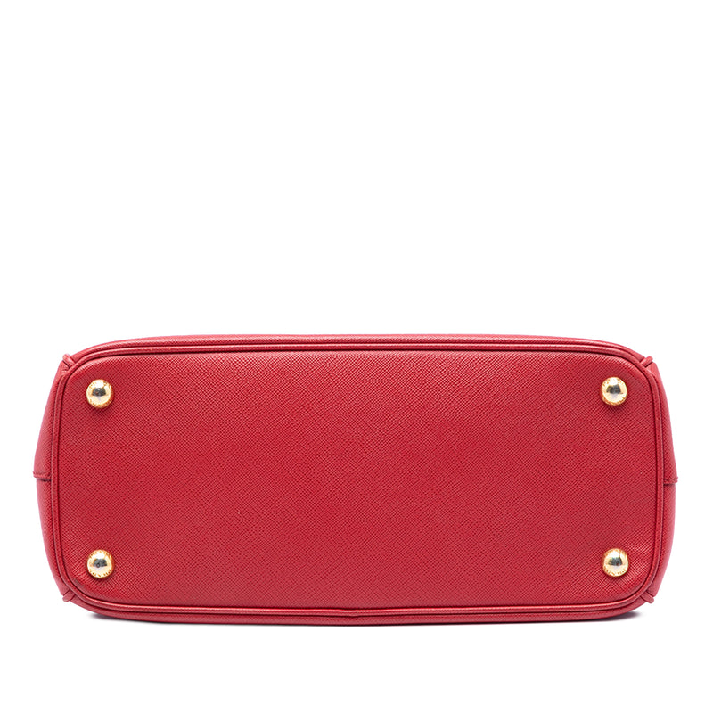 Medium Saffiano Galleria Double Zip Satchel - Image 3