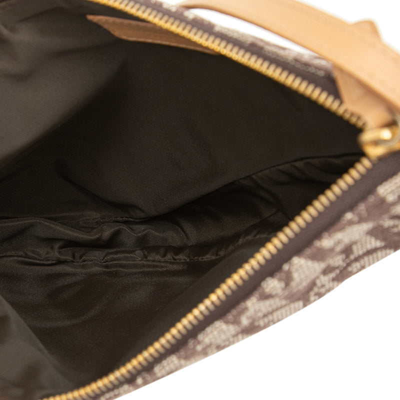 Mini Diorissimo Canvas Saddle Pochette - Image 4