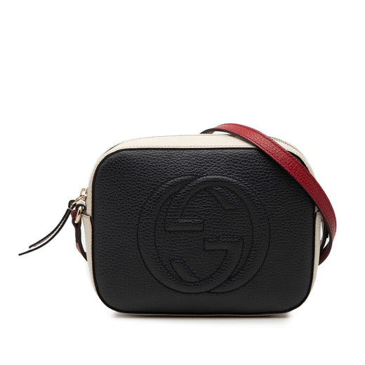 Small Tricolor Leather Soho Disco Crossbody - Image 1