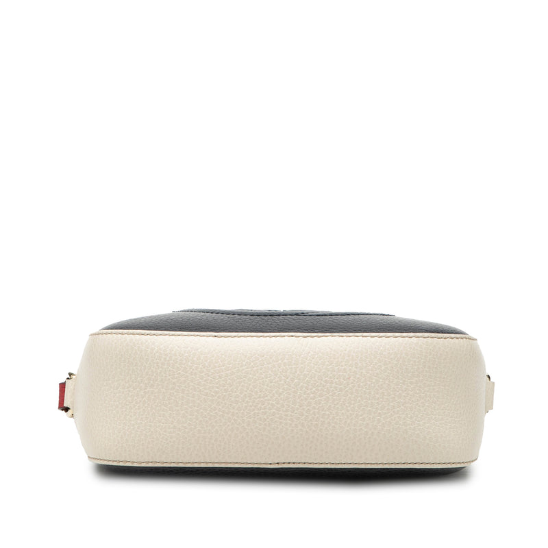 Small Tricolor Leather Soho Disco Crossbody - Image 3