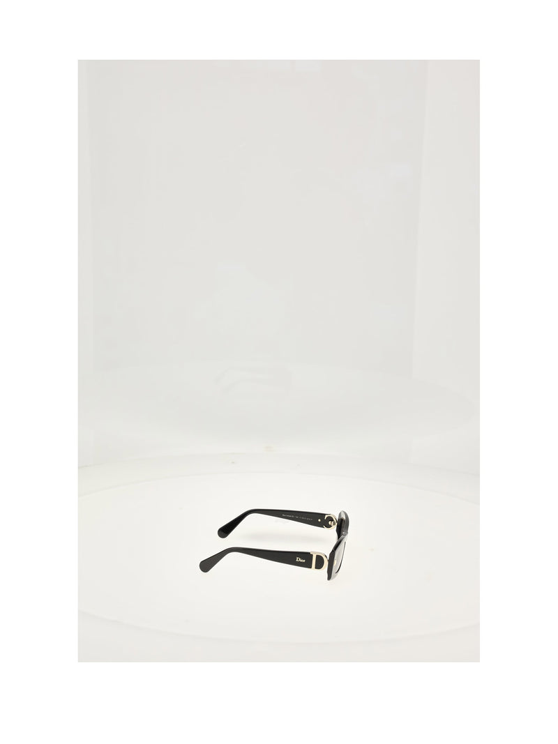 Dior Dinis1ixr Wayfarer-Style Black Sunglasses — Acetate Frame
