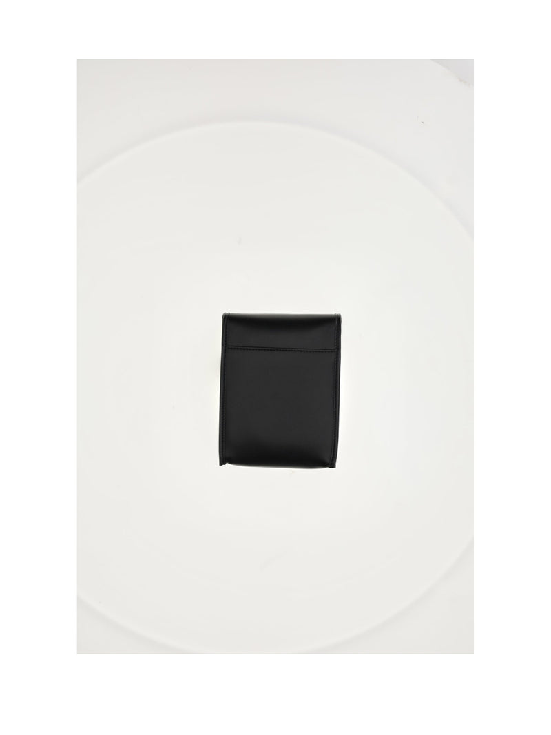 Celine Lambskin Wallet — Black