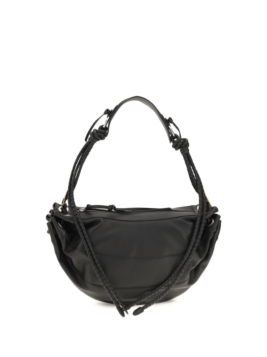 Isabel Marant Shoulder Bag — Black Lamb Ovis Aries