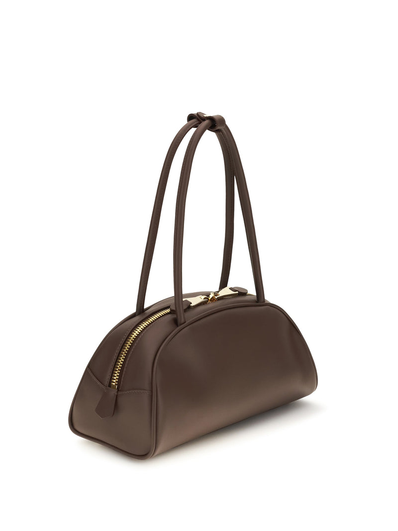 Miu Miu Beau Shoulder Bag — Brown Calf Leather