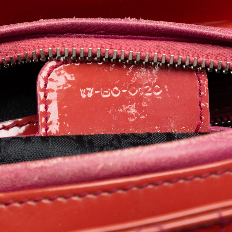 Medium Patent Cannage Lady Dior - Image 6