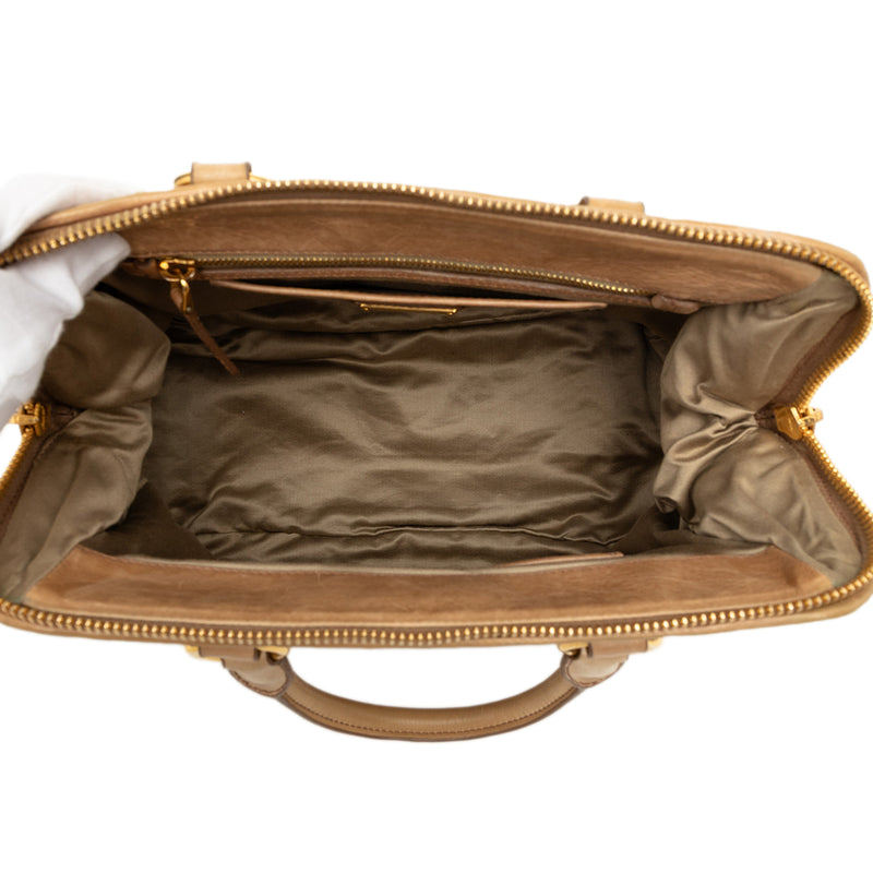 Matelasse Nappa Satchel - Image 4