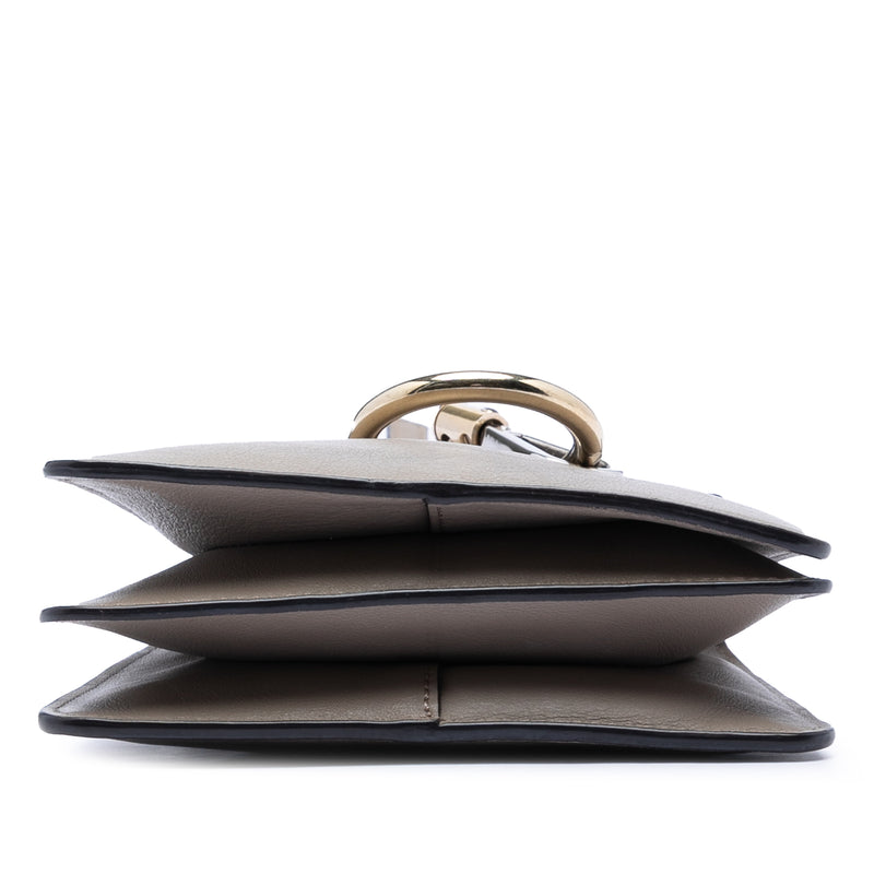 Mini Calfskin and Suede Faye Bracelet Bag - Image 3