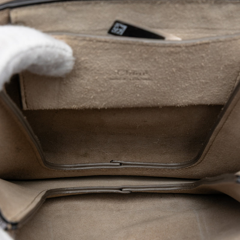 Mini Calfskin and Suede Faye Bracelet Bag - Image 4