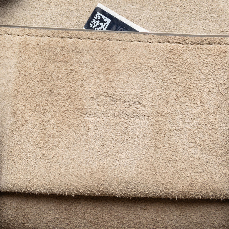 Mini Calfskin and Suede Faye Bracelet Bag - Image 5