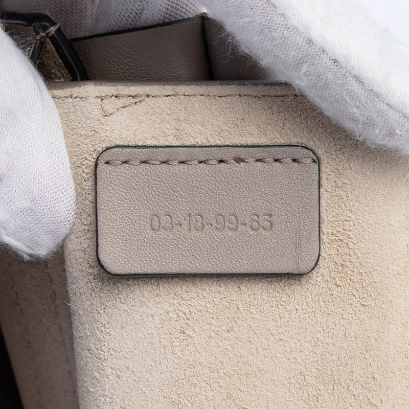 Mini Calfskin and Suede Faye Bracelet Bag - Image 6