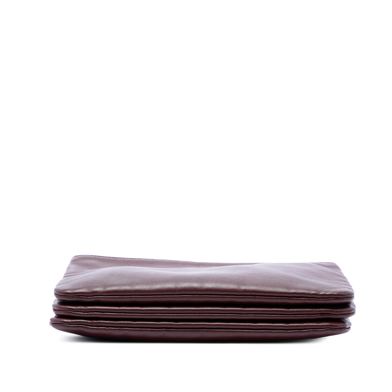 Small Lambskin Trio Crossbody - Image 3