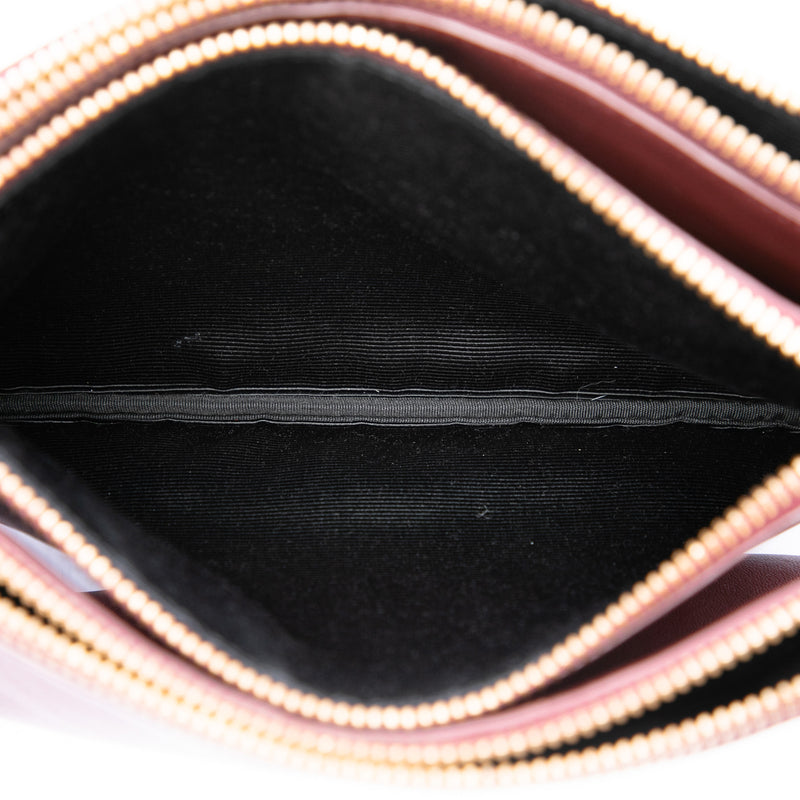 Small Lambskin Trio Crossbody - Image 4