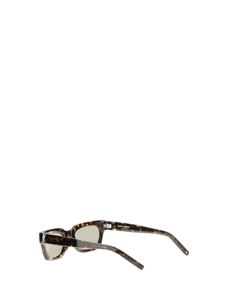 Saint Laurent A003e3y9956 Tortoiseshell Acetate Sunglasses — Brown