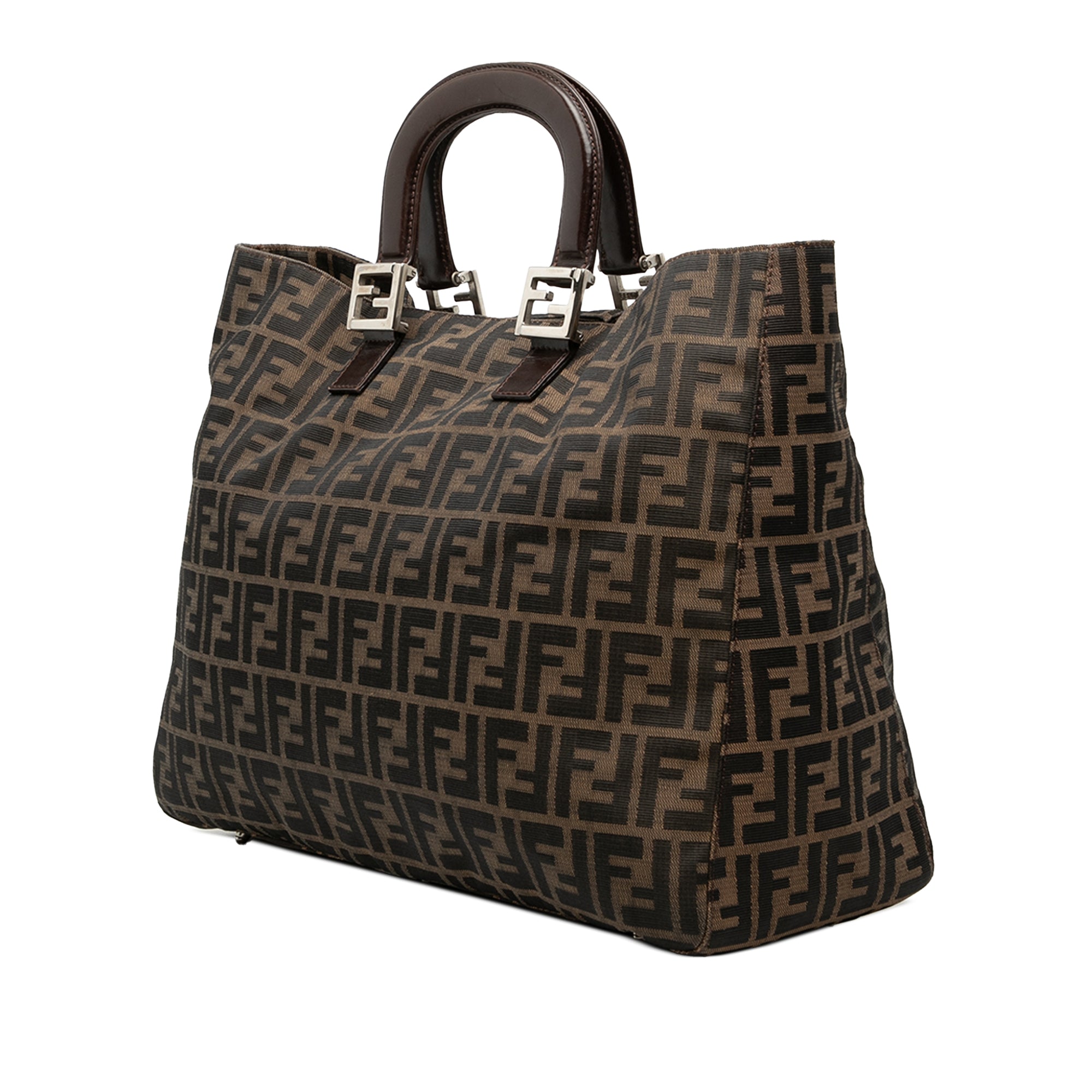 Large Zucca Canvas Twins Tote - Image 2