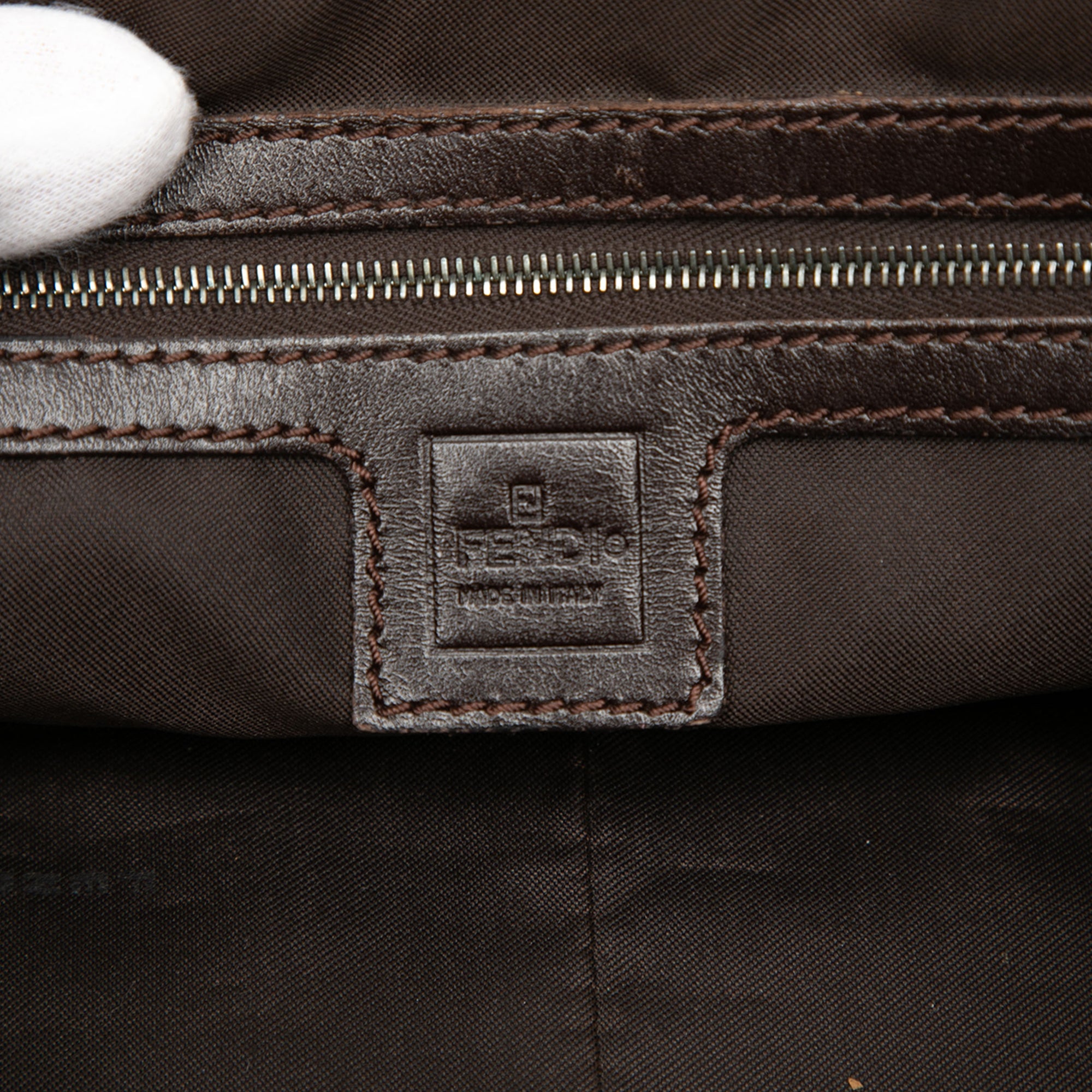 Large Zucca Canvas Twins Tote - Image 6