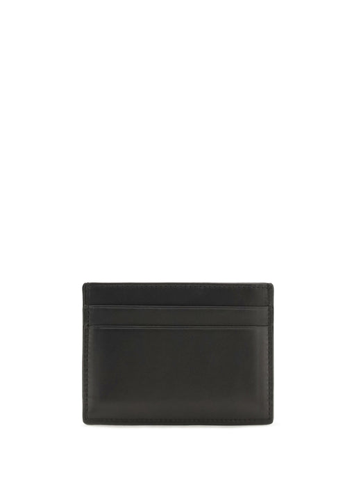 Loewe Glossy Calfskin Card Case — Black Calf Leather (bos Taurus) Cases