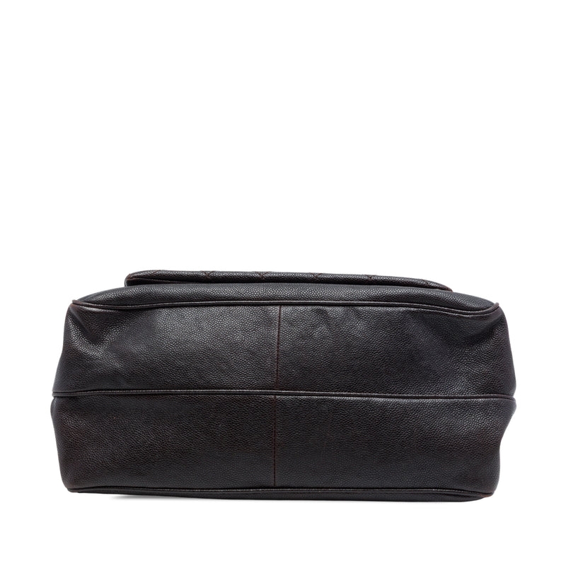Quilted Caviar Reissue 2.55 Pocket Mademoiselle Accordion Flap - Image 3