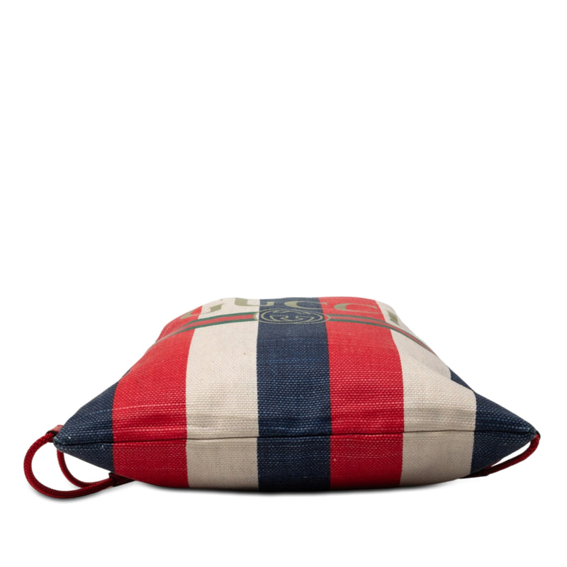 Canvas Sylvie Baiadera Web Drawstring Backpack - Image 3