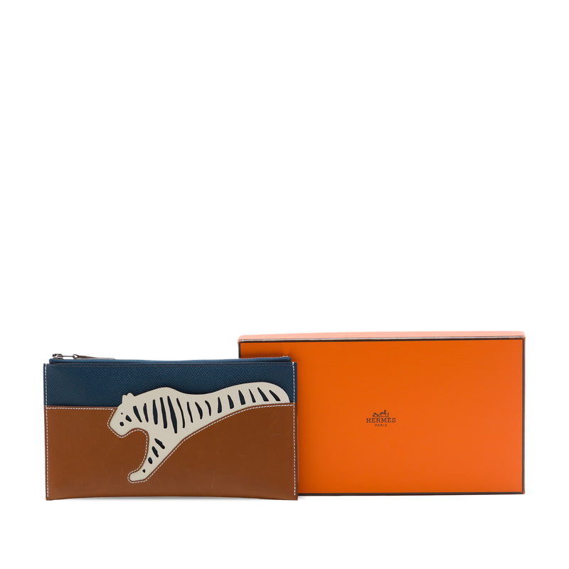 Barenia and Epsom Rooroo Pouch - Image 7