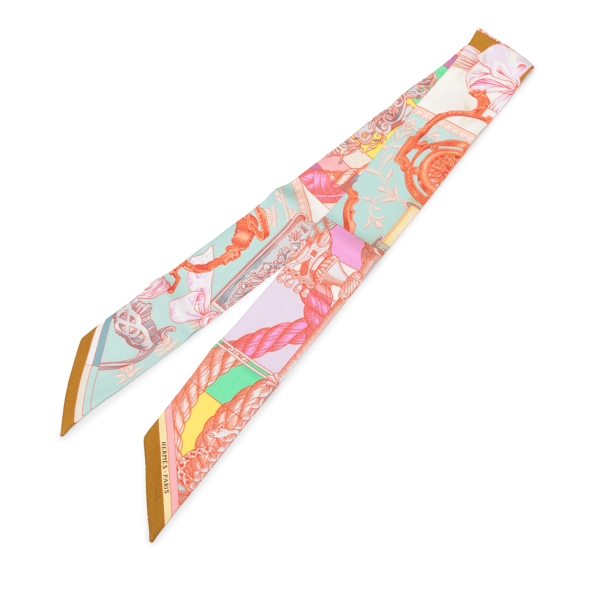 Cavalleria d Etriers Silk Twilly Scarf - Image 1